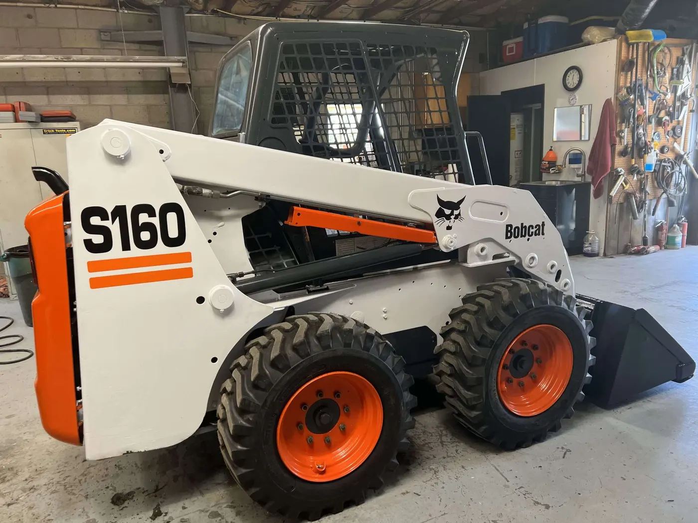 Sold inventory machine ready for transport