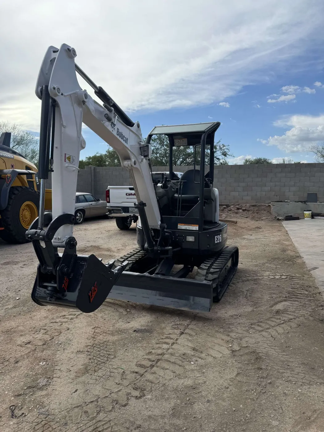 Portrait photo of heavy equipment sold by EDM