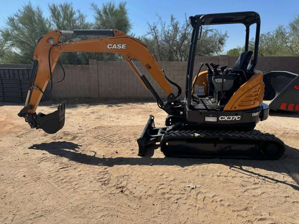 Recently sold equipment prepared for delivery